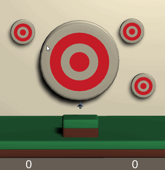 Interactive target-shooting prototype